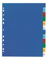 Artykuły biurowe - Elba Przekładki PP A4 MAXI kolorowe 1-31 E17563120 - miniaturka - grafika 1