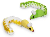 Zabawki dla kotów - Nobby 71960 mysz z pluszowa pluechs chwanz z catnip - miniaturka - grafika 1