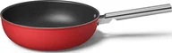 Patelnie - Smeg Wok 50's Style 30 cm czerwony CKFW3001RDM - miniaturka - grafika 1