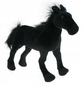 Maskotki i pluszaki - Zoo: maskotka Koń, Konik kary (czarny) 35cm 16535 - miniaturka - grafika 1