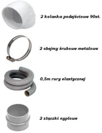 Odkurzacze centralne - Beam Zestaw montażowy do szufelki Vac Pan/ Allvac A096C - miniaturka - grafika 1