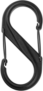 Nite Ize Nite Ize Karabińczyk S-Biner Dual #8 plastik czarny - Artykuły biurowe - miniaturka - grafika 3