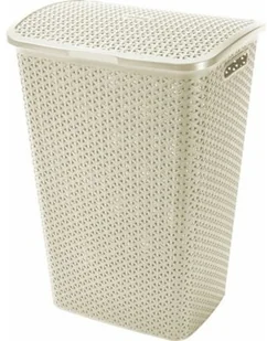 Curver Kosz na bieliznę CURVER KREMOWY MY STYLE 55L 713025_CURVER - Kosze na bieliznę - miniaturka - grafika 2