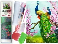 Zabawki kreatywne - Mozaika Diamentowa 5D Haft Malowanie Pawie Na Drzewie ** KUP Z DOSTAWĄ TEGO SAMEGO DNIA DO NAJWIĘKSZYCH MIAST ** 0000045793 - miniaturka - grafika 1