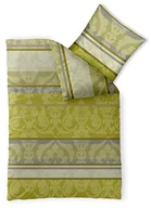 Pościel dla dzieci - CelinaTex Pościel bawełna zestaw na poduszkę pod głowę Poszewka na kołdrę zamkiem błyskawicznym Oddychająca komplet pościeli 80 X 80 poszewka na poduszkę  Fashion carrie Zielony szaro beżowy, zielony,  2660 - miniaturka - grafika 1