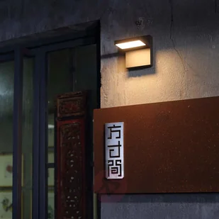 Lampenwelt com Kinkiet zewnętrzny LED Silvan, ciemnoszary - Lampy ogrodowe - miniaturka - grafika 2