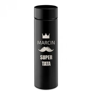 Murrano Kubek termiczny z wyświetlaczem LED KUB-E-BK-001 - Kubki termiczne - miniaturka - grafika 3