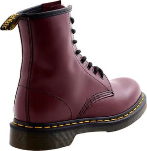 Dr. Martens 1460 SMOOTH Cherry Red Smooth 11822600 - Glany męskie - miniaturka - grafika 4