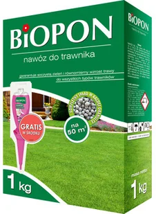 Biopon Nawóz do trawnika, karton 1kg, marki - Nawozy ogrodnicze - miniaturka - grafika 5
