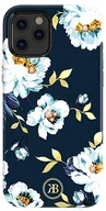 Etui i futerały do telefonów - Kingxbar Blossom etui ozdobione oryginalnymi Kryształami Swarovskiego iPhone 12 mini wielokolorowy (Gardenia) - miniaturka - grafika 1