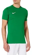 Koszulki sportowe męskie - Nike M Nk Dry Park Vii Jsy Ss raglanowy rękaw T-shirt Pine Green/White L BV6708 - miniaturka - grafika 1