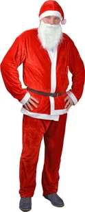 Strój św.Mikołaja super SM2081) [6 szt.] - Stroje karnawałowe - miniaturka - grafika 2