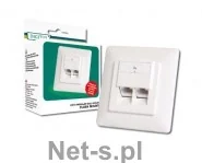 Digitus CAT 5e, Cl. D gniazdko elektryczne RJ-45 Biały, Pole - Gniazdka elektryczne - miniaturka - grafika 3