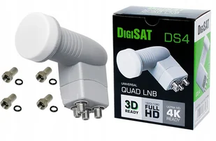 Konwerter Sat Quad Full Hd 4K Cyfrowy Polsat Nc+ - Konwertery satelitarne - miniaturka - grafika 4