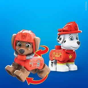 Fisher Price Mega Bloks Psi Patrol Zestaw Wóz strażacki Marshalla GYJ01 887961977610 - Klocki - miniaturka - grafika 5
