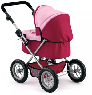 Bayer Wózek dla lalek Trendy, szaro-czerwony, 13014AA Brandunit BV - Wózki dla lalek - miniaturka - grafika 4