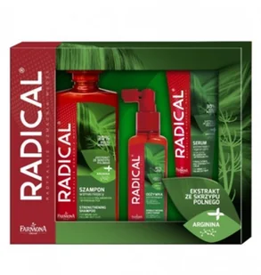 Farmona Zestaw prezentowy Radical Szampon do włosów 400 ml + Serum do włosów 100 ml + Odżywka do włosów 100 ml - Zestawy kosmetyków męskich - miniaturka - grafika 2