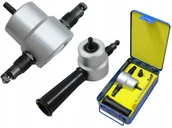 Nożyce i noże - Nożyce Do Cięcia Blachy Przystawka Na Wiertarkę Yt - miniaturka - grafika 1