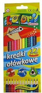 penmate ołówkowe Kolori 12 kolorów PENMATE - Przybory szkolne - miniaturka - grafika 2