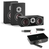 Głośniki i kolumny - Dali Zestaw EQUI 3.0 OBERON OW Kolor Czarny - miniaturka - grafika 1