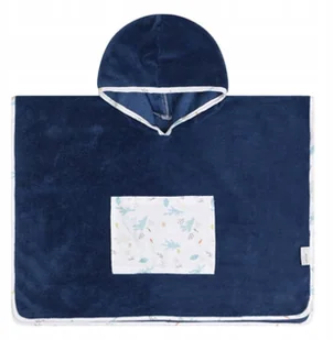 ALBERO MIO Poncho Junior E001 Ocean - Okrycia kąpielowe dla dzieci - miniaturka - grafika 2