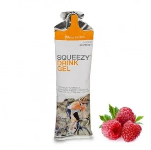 Squeezy Żel Energetyczny Do Picia 60 ml Malinowy 12+1 gratis - Produkty energetyczne i izotoniki - miniaturka - grafika 2