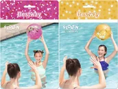 Materace dmuchane i koła do pływania - Bestway Piłka dmuchana z brokatem, mix kolorów - miniaturka - grafika 1