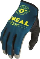 Rękawiczki rowerowe - O'Neal O'Neal Mayhem Gloves, niebieski/żółty M | 8,5 2022 Rękawiczki MTB M030-329 - miniaturka - grafika 1