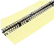 Inne materiały budowlane - BUDMAT Narożnik aluminiowy z siatką Gold 7 cm / 7 cm 2,5 m - miniaturka - grafika 1