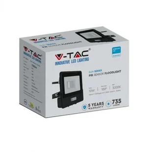 V-TAC Projektor LED 10W 6500K 735lm Czarny 20282 - Żarówki LED - miniaturka - grafika 6