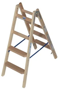 Krause STABILO drabina drewniana dwustronna ze stopniami/szczeblami 2x4 818317 818317 - Rusztowania Krause STABILO drabina drewniana dwustronna ze stopniami/szczeblami 2x4 818317 818317 - Rusztowania - miniaturka - grafika 1