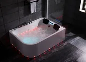 Wanny z hydromasażem - Zepehof Wanna z hydromasażem LS-7001 LEWA prostokątna 1 - miniaturka - grafika 1
