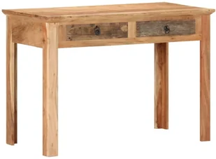 VidaXL Biurko, 110 x 50 x 75 cm, lite drewno z odzysku 320385 VidaXL - Biurka - miniaturka - grafika 10