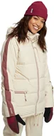 Kurtki damskie - Burton kurtka zimowa damska KEELAN JK Creme Brulee/Rose Brown - miniaturka - grafika 1