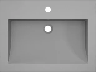 vidaXL Lumarko Granitowa umywalka, 600 x 450 x 120 mm, szara 142963 - Umywalki - miniaturka - grafika 3