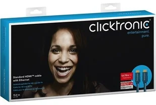 Clicktronic ClickTronic Casual High Speed   HDMI z Ethernet zapewnia HD i 3d TV (długość do wyboru) 70309-GB - Kable - miniaturka - grafika 2