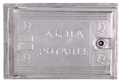 Inne - WOLFPACK Puerta Contador Agua Aluminio 300x400 4090505 - miniaturka - grafika 1