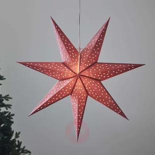 Markslojd Gwiazda Clara, aksamitny wygląd, 75 cm, różowy - Ozdoby bożonarodzeniowe - miniaturka - grafika 3