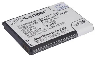 Cameron Sino Lenovo A789 / BL169 2050mAh 7.59Wh Li-Polymer 3.7V CS-LTP700XL - Baterie do telefonów - miniaturka - grafika 2