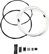 Hamulce rowerowe - Sram SlickWire Pro Road Brake Cable Kit, white 850mm/1750mm 2021 Linki i osłonki hamulcowe 2137933141 - miniaturka - grafika 1