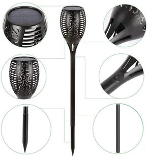 GreenBlue Pochodnia solarna lampa LED GB156 LOGEEZSGEEGB156 - Lampy ogrodowe GreenBlue Pochodnia solarna lampa LED GB156 LOGEEZSGEEGB156 - Lampy ogrodowe - miniaturka - grafika 6