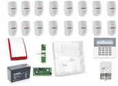 Alarmy - SATEL Duży zestaw Perfecta 32, 16 czujek ruchu do domu KX15DD - miniaturka - grafika 1