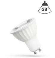 Żarówki LED - Spectrum LED GU10 230V 6W SMD 38° WW 3000K z soczewką WOJ14092 - miniaturka - grafika 1