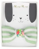 Akcesoria i dodatki do ubrań dla dzieci - Meri Meri Meri Meri - Spinka do włosów Kokarda paski miętowe - miniaturka - grafika 1