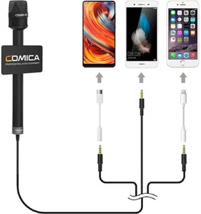 Comica Mikrofon HRM-S HRM-S - Mikrofony komputerowe - miniaturka - grafika 3