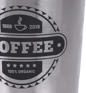 EH Excellent Houseware Kubek TERMICZNY termos stalowy szczelny 450 ml 112201 - Kubki termiczne - miniaturka - grafika 4