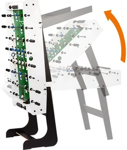 MAKSTOR.pl SKŁADANY BIAŁY STÓŁ PIŁKARSKI PIŁKARZYKI BELFAST 2006024 (20060248) - Piłkarzyki - miniaturka - grafika 7