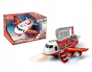 Samolot Strażacki 32 CM. Ze Światłem I Dźwiękiem + - Samoloty i helikoptery - miniaturka - grafika 4