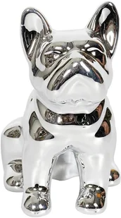 Intesi Figurka Buldoga francuskiego S srebrna - Figurki dekoracyjne - miniaturka - grafika 4