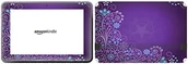 Etui do tabletów - Kindle Get it Stick it Get it Stick it SKINTABAMAFIREHD89_49 wzór kwiatowy z fioletowym tłem, do 8,9 cala/22,61 cm Amazon Fire HD SkinTabAmaFireHD89_49 - miniaturka - grafika 1